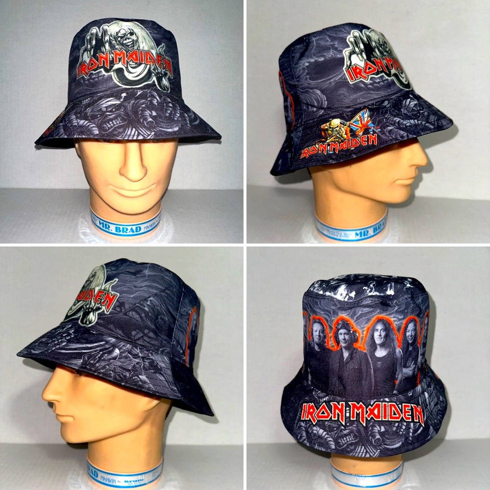IRON MAIDEN Custom Made Bucket Hat